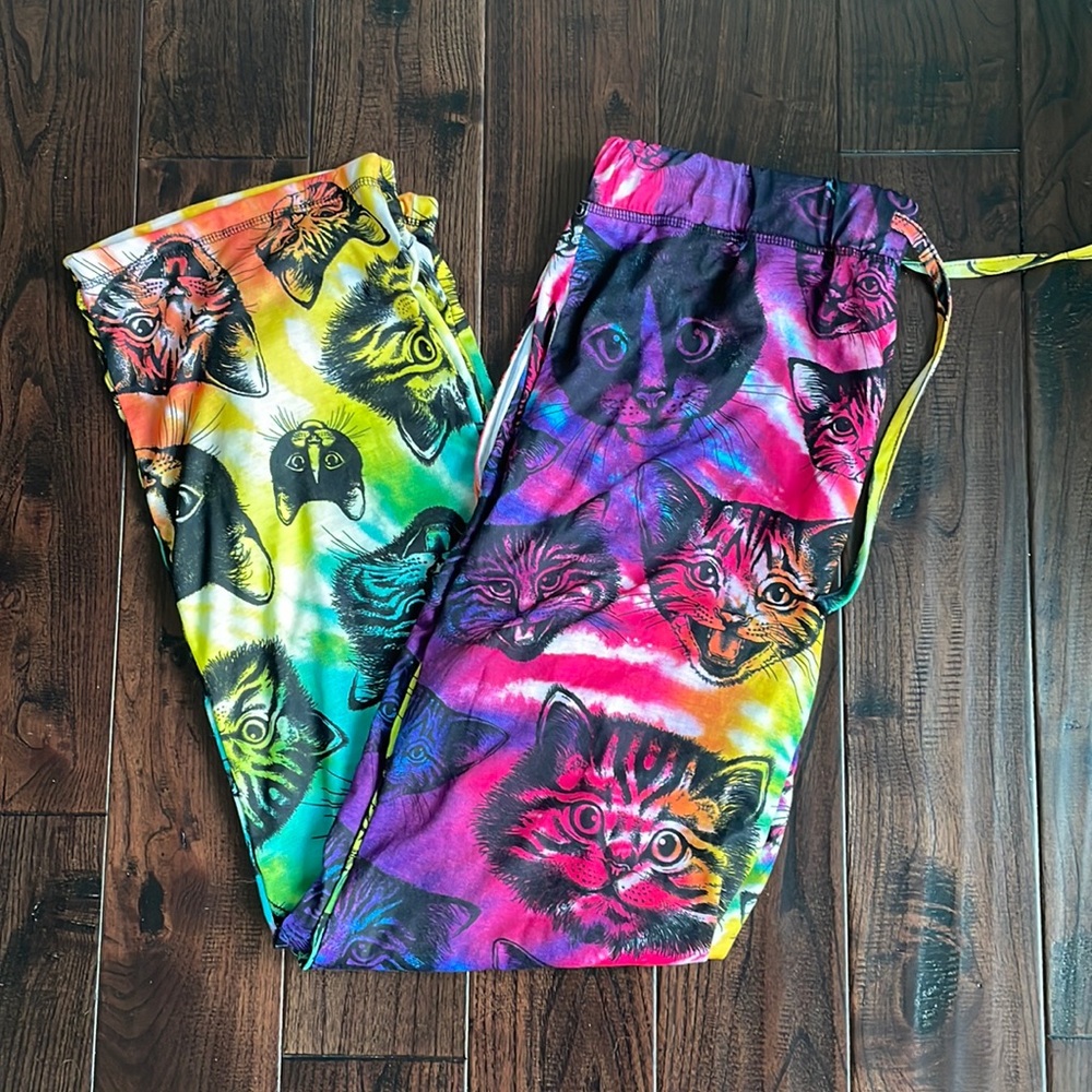 Men’s pj pants meow meow